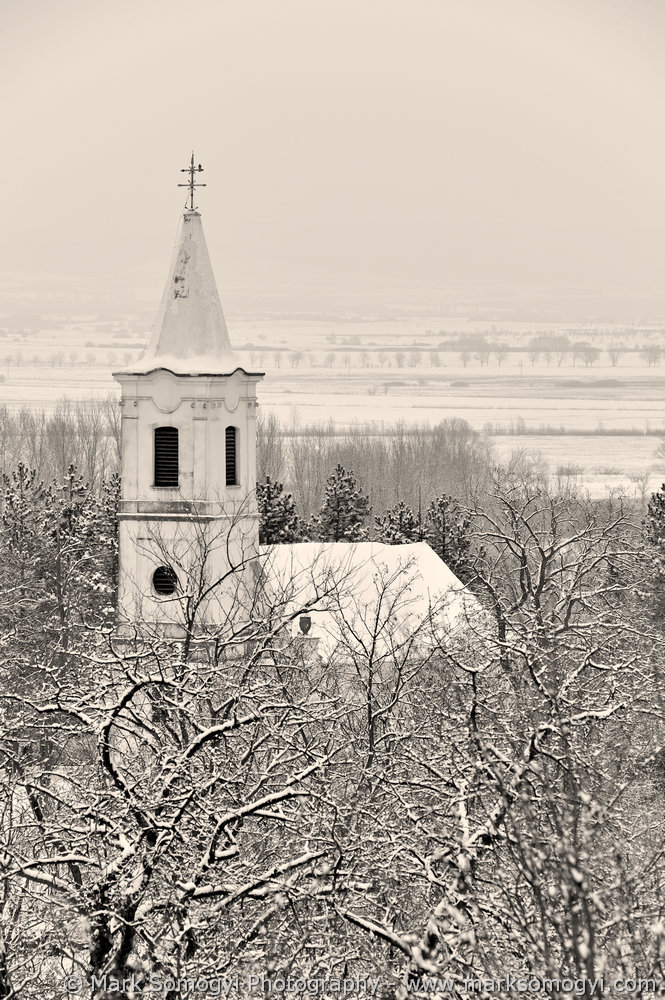 Szent Máté-templom télen