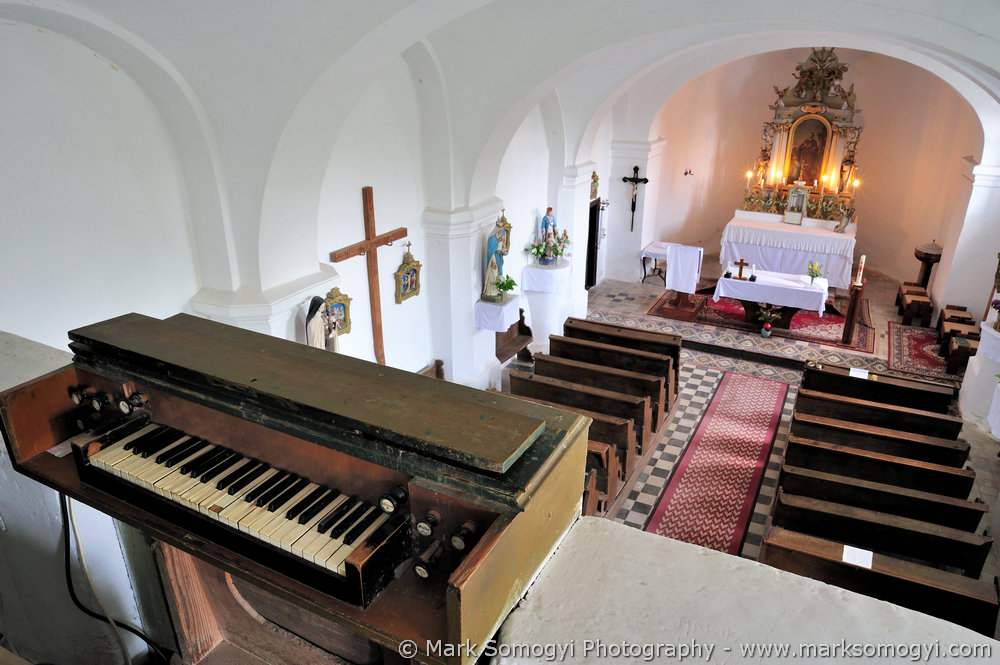 Szent Máté-templom karzatán, az orgona. Fotó: Somogyi Márk - www.somogyimark.hu