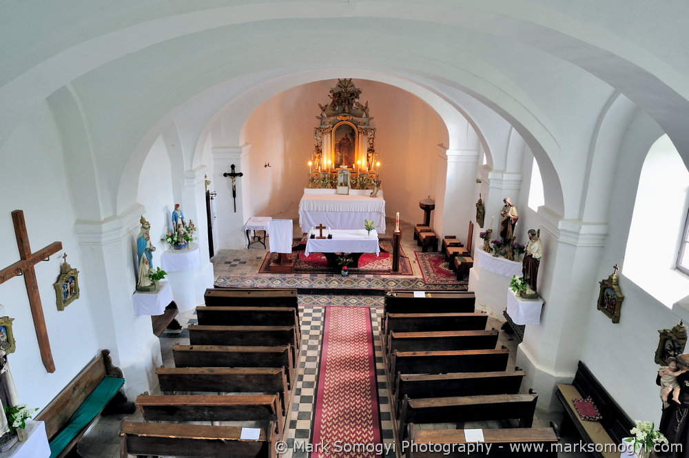 Szent Máté-templom karzatáról. Fotó: Somogyi Márk - www.somogyimark.hu