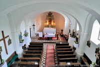 Szent Máté-templom karzatáról. Fotó: Somogyi Márk - www.somogyimark.hu